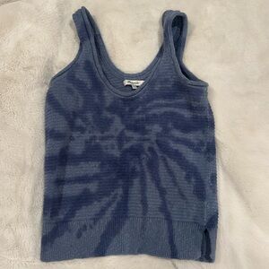 Madewell tie dye tank top